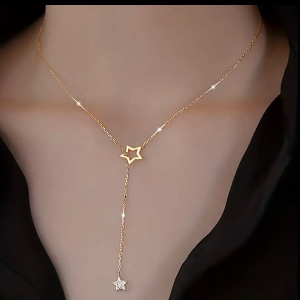 Butterfly and Star Pendent Necklace